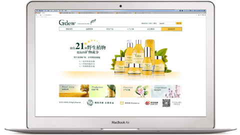 韓國GDEW化妝品策劃設計