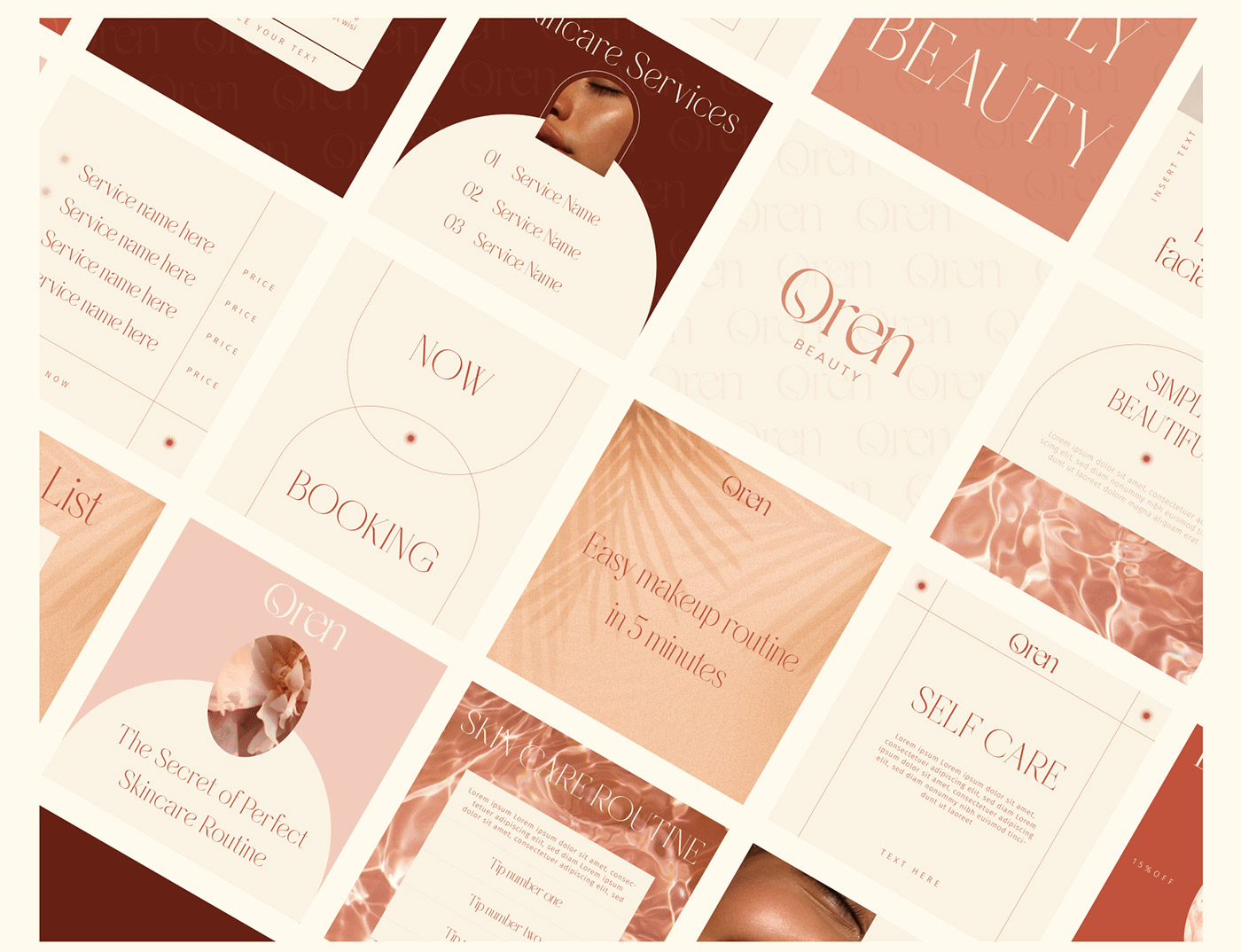 一套非常簡(jiǎn)約的化妝品品牌設(shè)計(jì) 一套非常簡(jiǎn)約的化妝品品牌設(shè)計(jì)