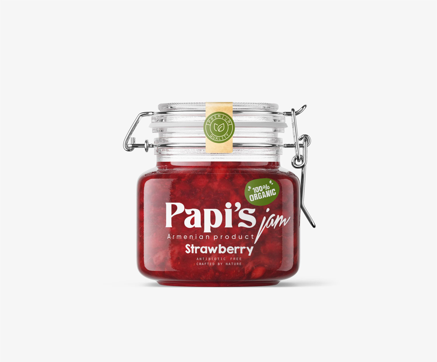 有機果醬包裝設計